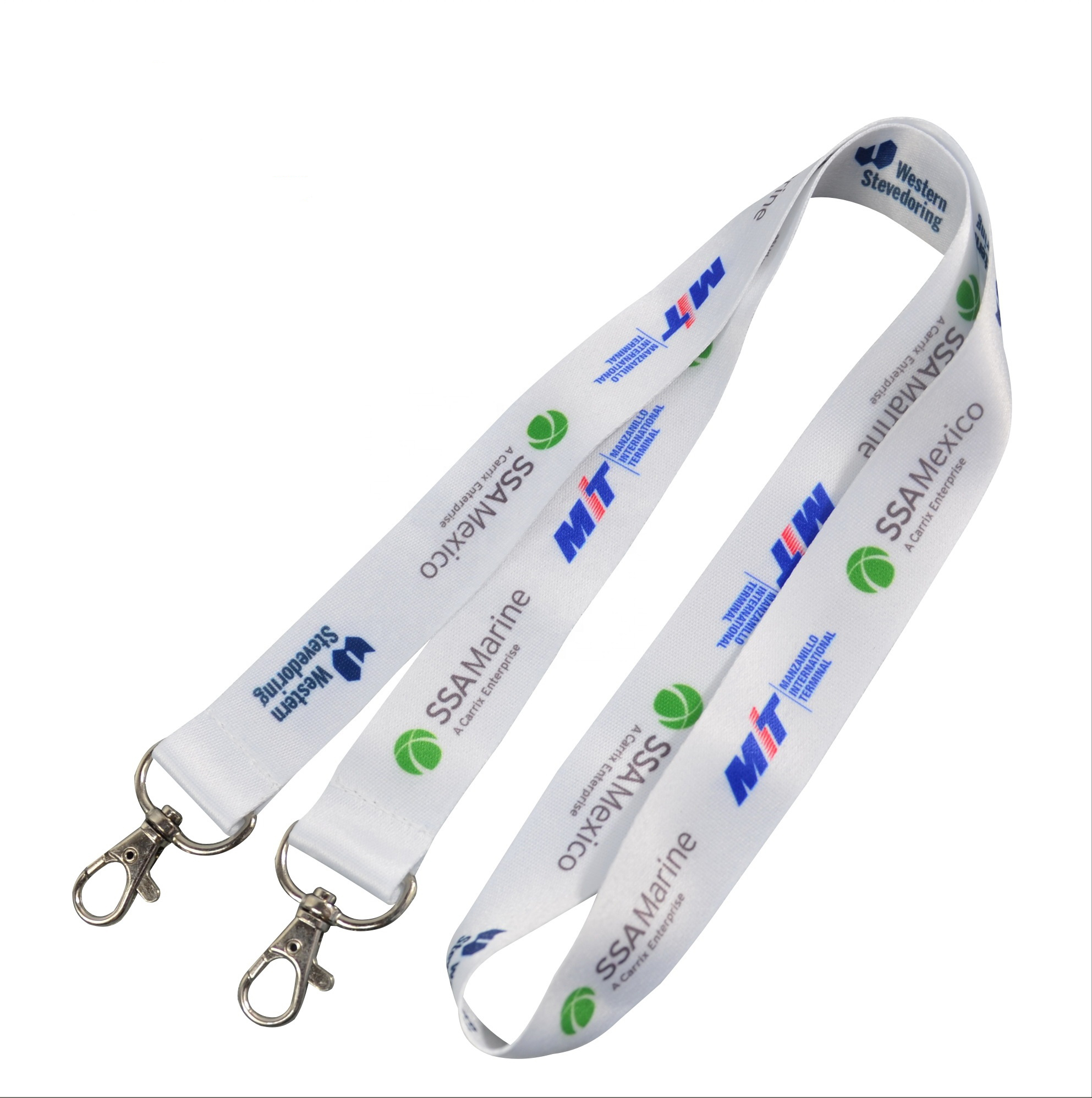 Double Clip Lanyards,Custom Lanyards