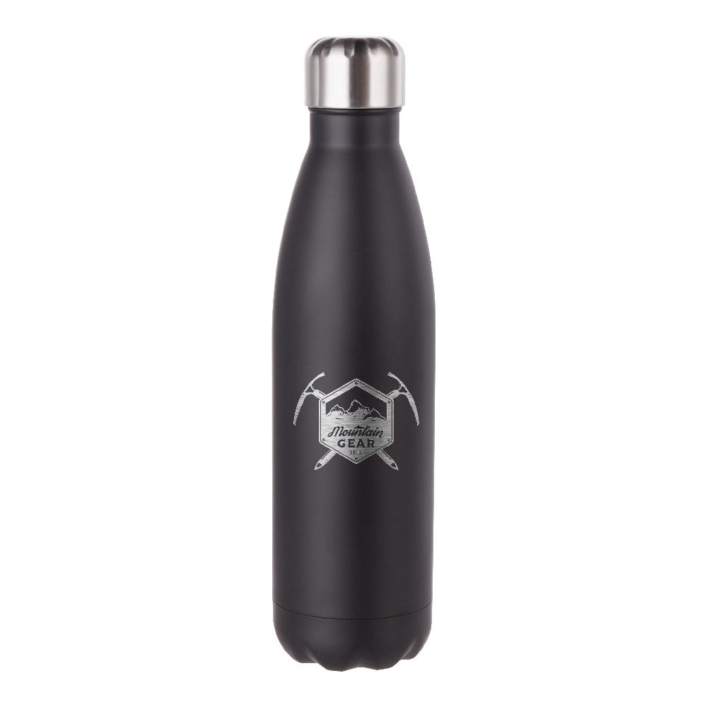 Personalised Metal Water Bottle 790ml – Matte Finish, Sports Bottle With ICON & NAME (UK Seller)