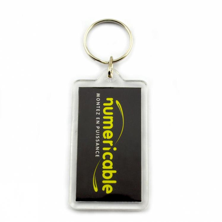 Rectangle Acrylic Keyring,Acrylic Keyrings