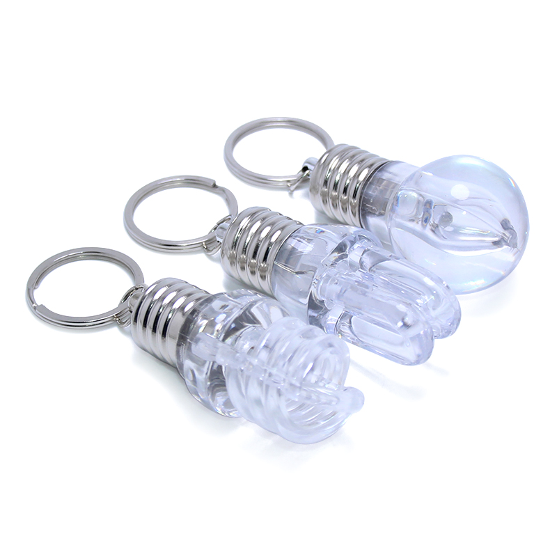 Light Bulb Keyring,Plastic Keyrings